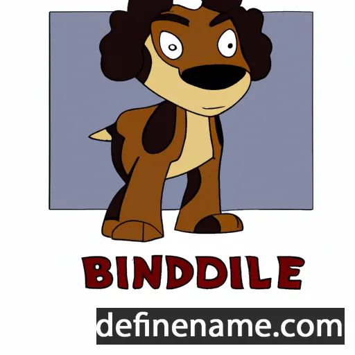 Brindle cartoon