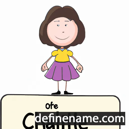 cartoon of the name Charlotte