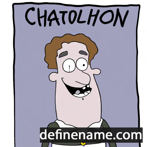 cartoon of the name Charlton