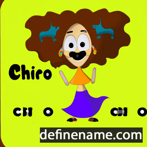 cartoon of the name Charo