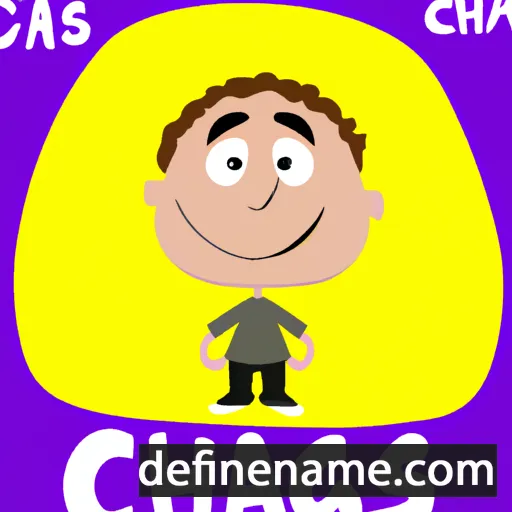 cartoon of the name Chas