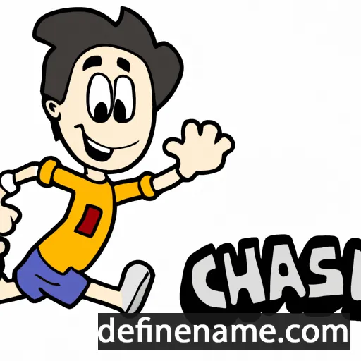 cartoon of the name Chase