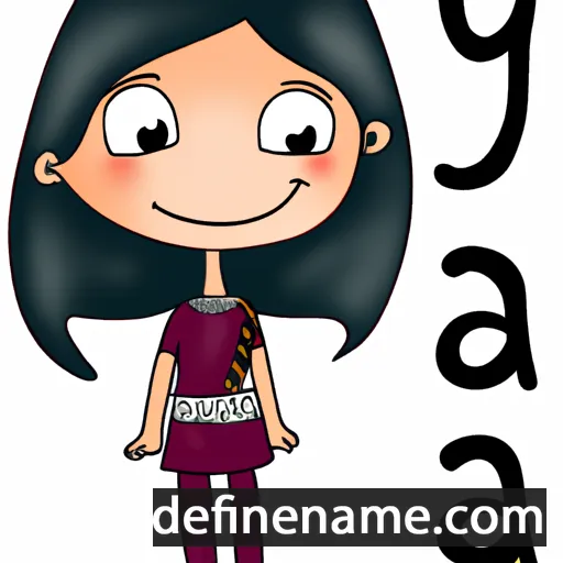 cartoon of the name Chaya