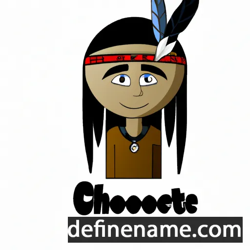 cartoon of the name Cherokee