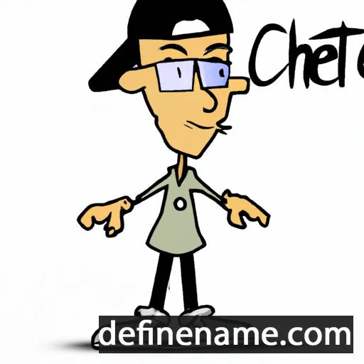 Chet cartoon