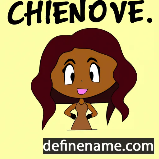 Chevonne cartoon