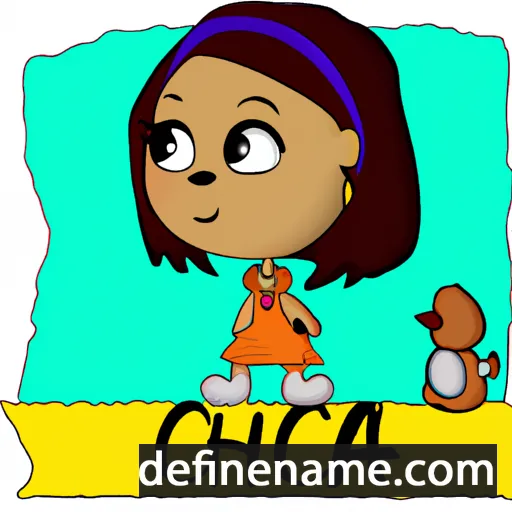 cartoon of the name Chica