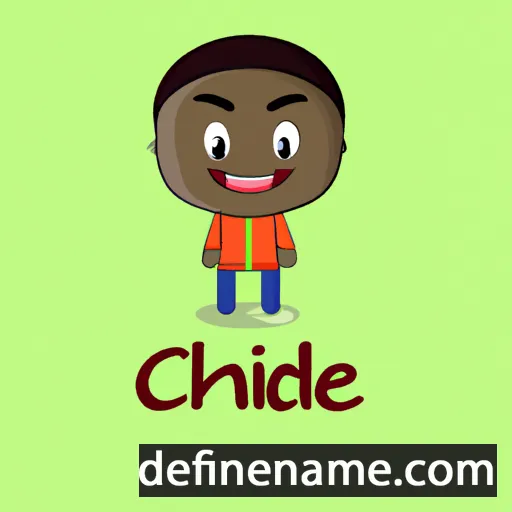 Chidike cartoon