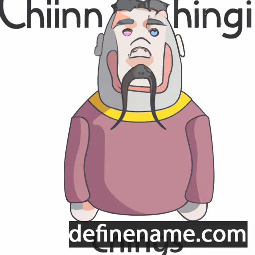 cartoon of the name Chingis