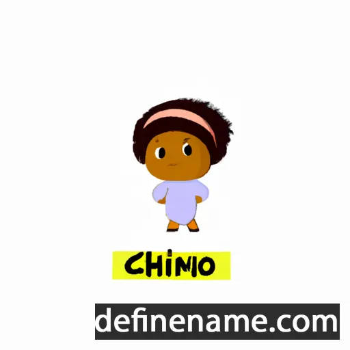 cartoon of the name Chisomo