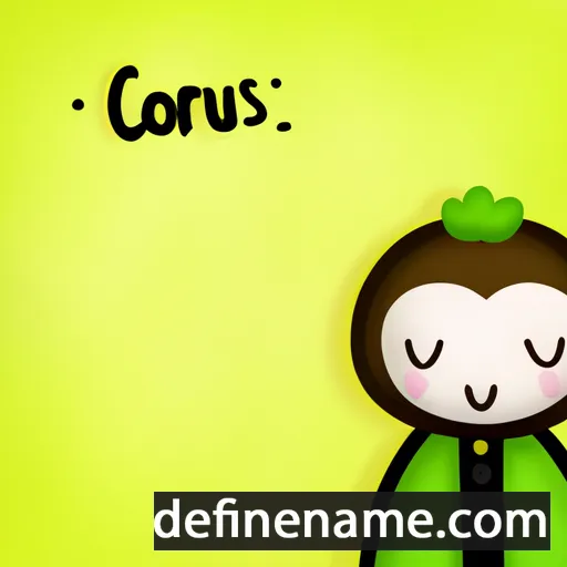 cartoon of the name Chloris