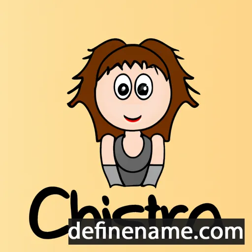 Christa cartoon