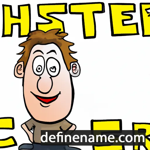 cartoon of the name Christer