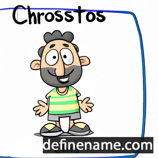 Christoforos cartoon