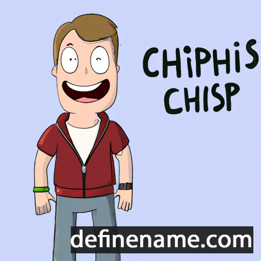 cartoon of the name Christoph