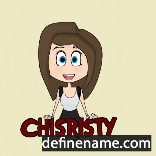 Christy cartoon