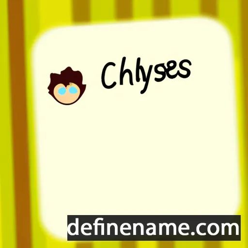 Chryses cartoon