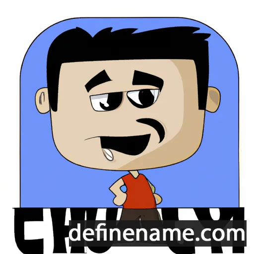 cartoon of the name Chuy