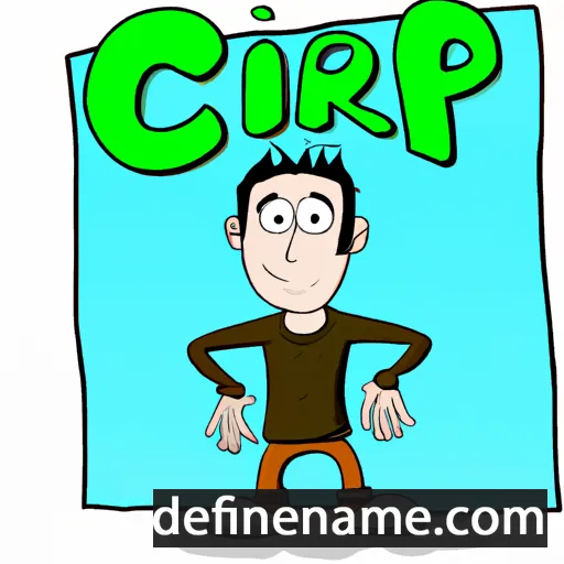 cartoon of the name Ciar