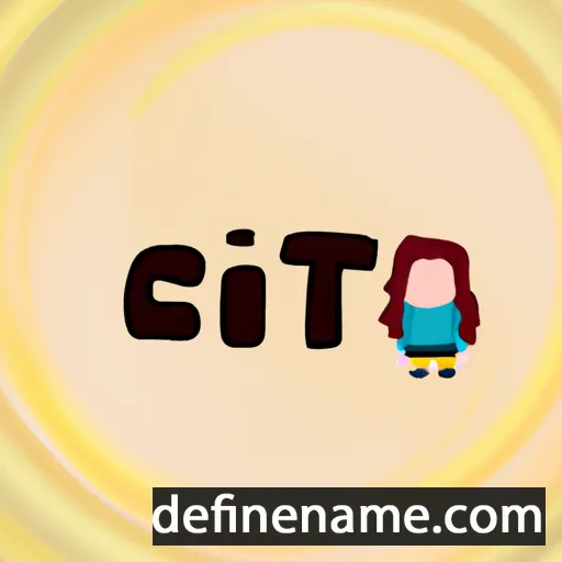 cartoon of the name Citra