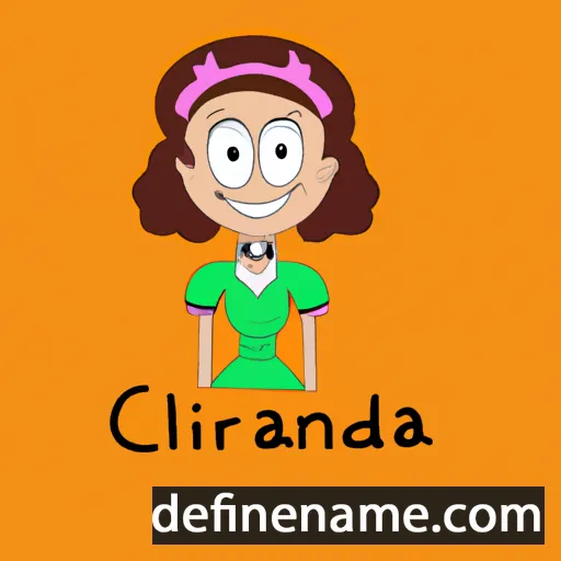 Clarinda cartoon