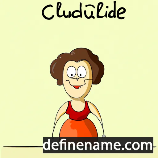 Claudine cartoon