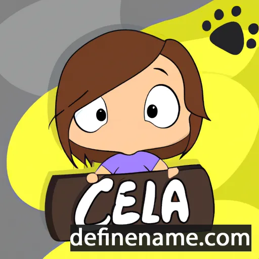 Cléa cartoon