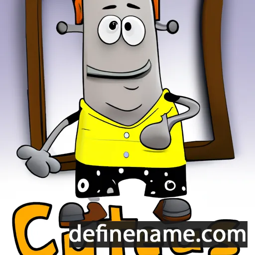 cartoon of the name Cletus