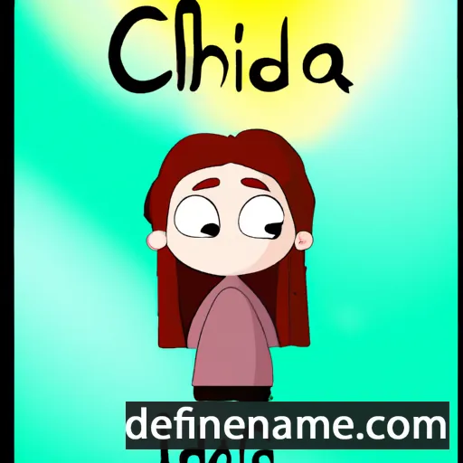 Clíodhna cartoon