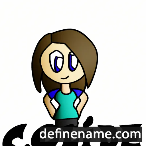 cartoon of the name Codie