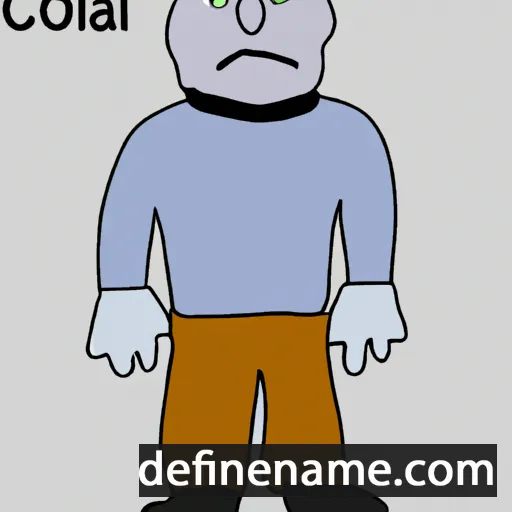 cartoon of the name Col