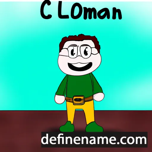 Colmán cartoon