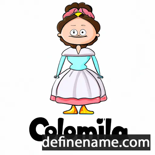 Colombina cartoon