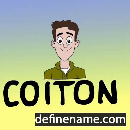 Colton cartoon