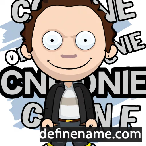 cartoon of the name Connell