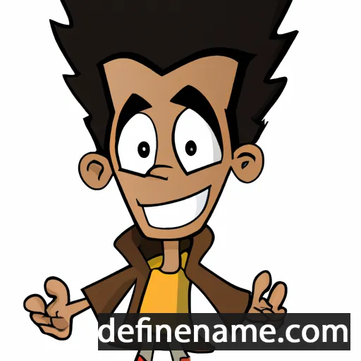 cartoon of the name Conrado