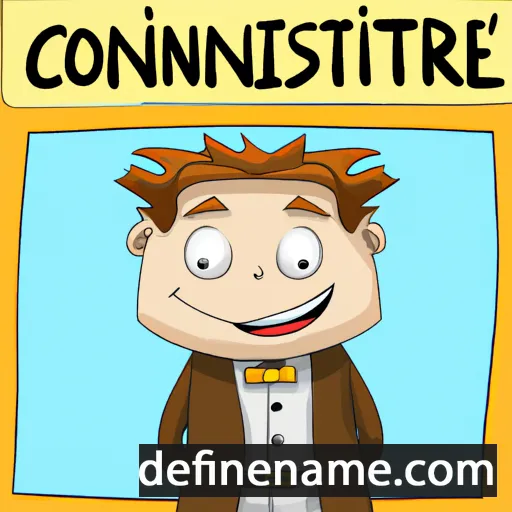 cartoon of the name Constantine