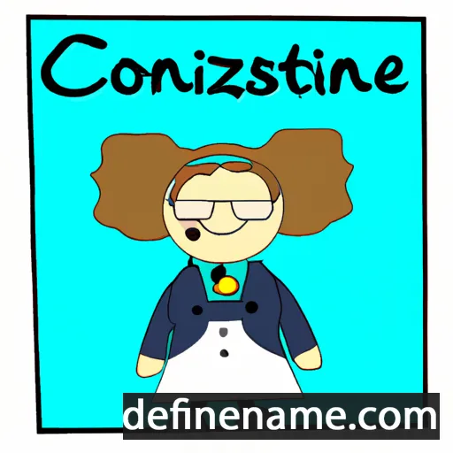 Constanze cartoon