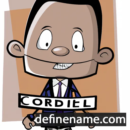 Cordell cartoon