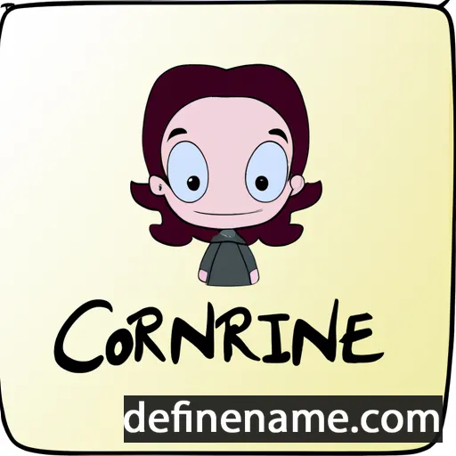 Corrine cartoon