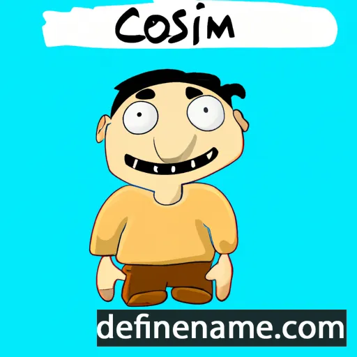 Cosmin cartoon