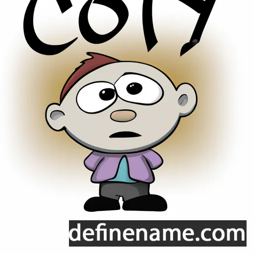 cartoon of the name Coty