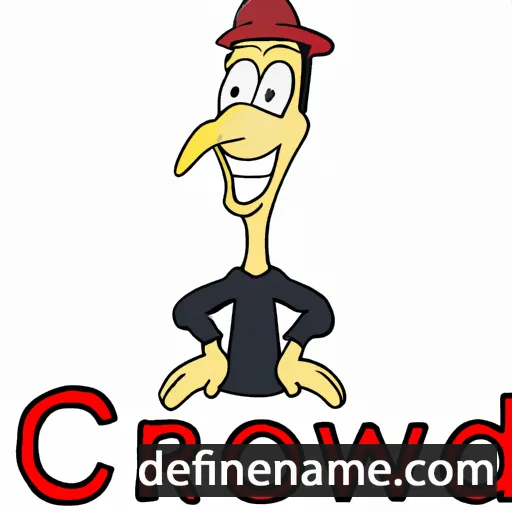 cartoon of the name Crawford