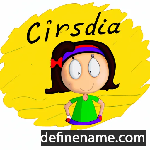 Criseida cartoon