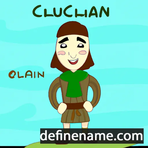 cartoon of the name Cú Chulainn