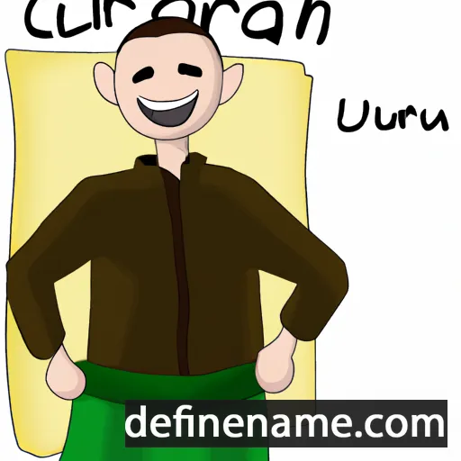 cartoon of the name Curran