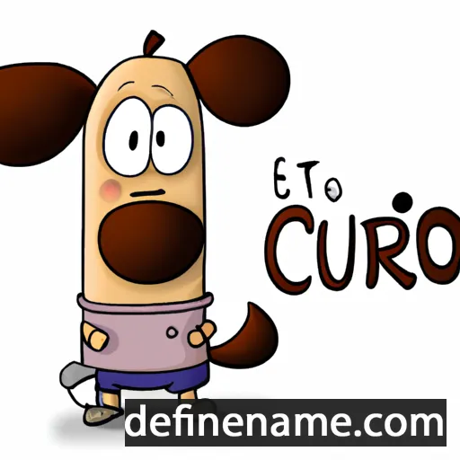 cartoon of the name Curro