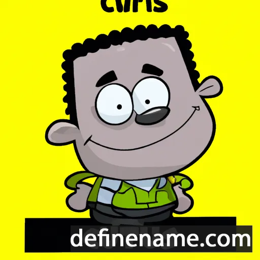 cartoon of the name Curtis