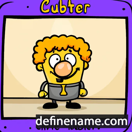 cartoon of the name Cuthbert