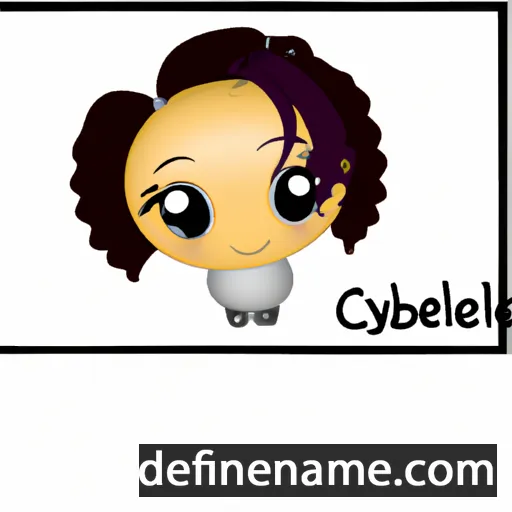 cartoon of the name Cynbel